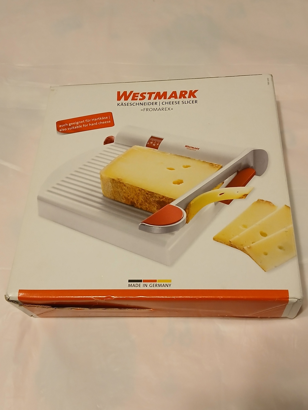 Fromarex Cheese Slicer - White and Red